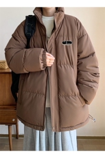 棉衣男冬季新款港风宽松羽绒棉服学生立领面包服MF700-P58(现货），男装棉衣，星座214-3