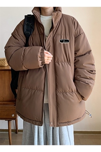 棉衣男冬季新款港风宽松羽绒棉服学生立领面包服MF700-P58(现货）图片