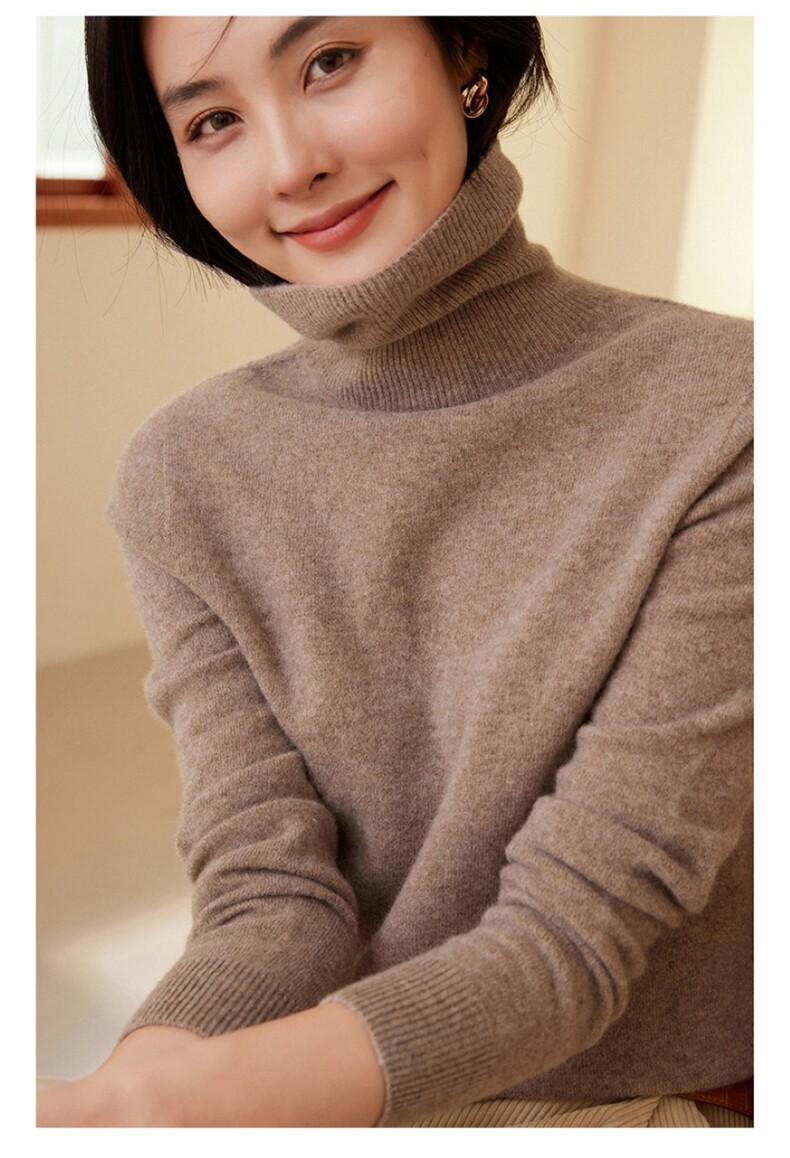 2025新款针织打底衫女修身显瘦内搭上衣毛衣,针织衫/毛衣,蚂蚁派对工厂直营店