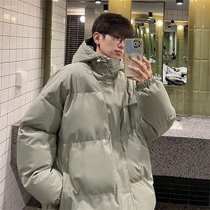 现货 抖音得物可供视频 三防加厚羽绒连帽棉衣外套面包棉服WM1277图片