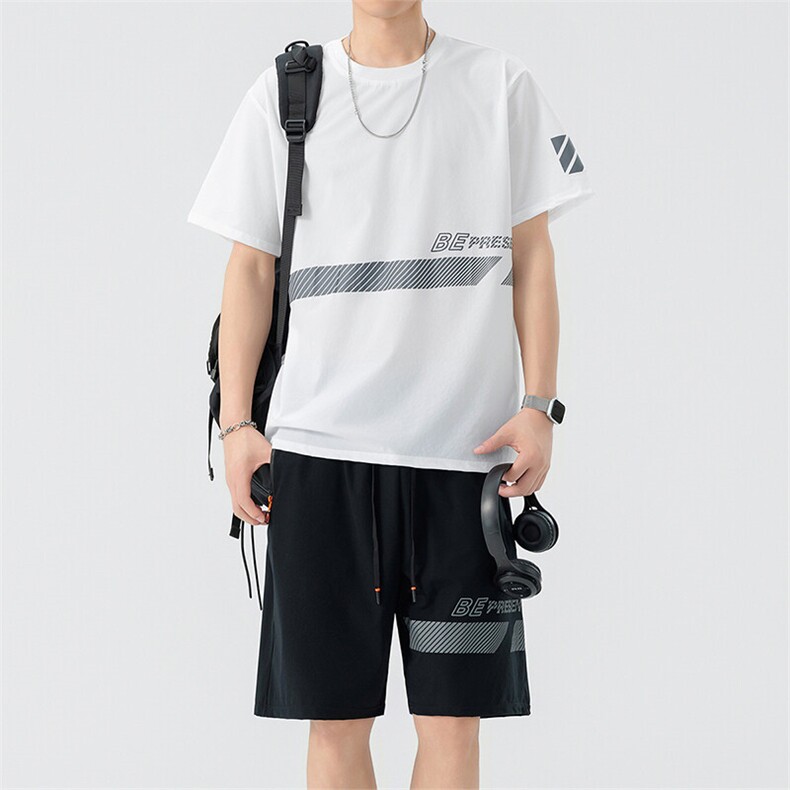 35201-P53大码大码男士圆领休闲运动套装男,男装休闲套装,星座209