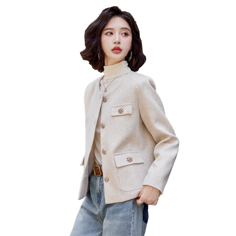 小香风外套女2025新款春秋短款时尚复古小个子名媛气质高级感上衣,女装短外套,时尚风爆
