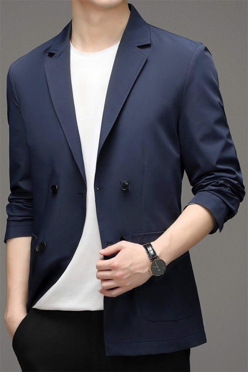 D6628808男式2021初秋新款西装男西服外套修身商务休闲男P210,男装夹克,电商B360