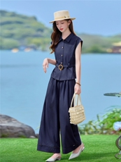 两件套中年2026年夏季女夏季，女装套装/套裙，素月