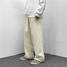 秋冬新款宽松灯芯绒休闲裤潮流百搭直筒裤A161-2-G3019-P35，男装休闲裤，电商A161-2