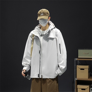 新款男女高品质户外登山服青少年学生冲锋衣夹克外套HS6606-P65图片