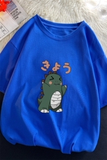 DX17037-P20纯短袖t恤男大码半袖打底衫宽松体恤衫平铺，男装T恤，电商A040