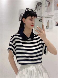夏季新款条纹格子小衫，其它，跳跳虫