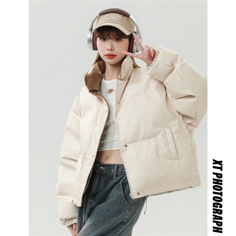 短款棉服女宽松W1728P138控178,女装棉衣/棉服,星座1018-3