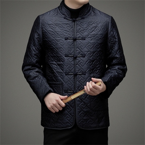 BAMJ-7811钱塘2020-2中年男士冬季厚款时尚休闲唐装外套P85图片