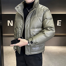 标50B3538580P205黑2025年冬季男皮羽绒服男控卷后288，男装羽绒服，电商B353