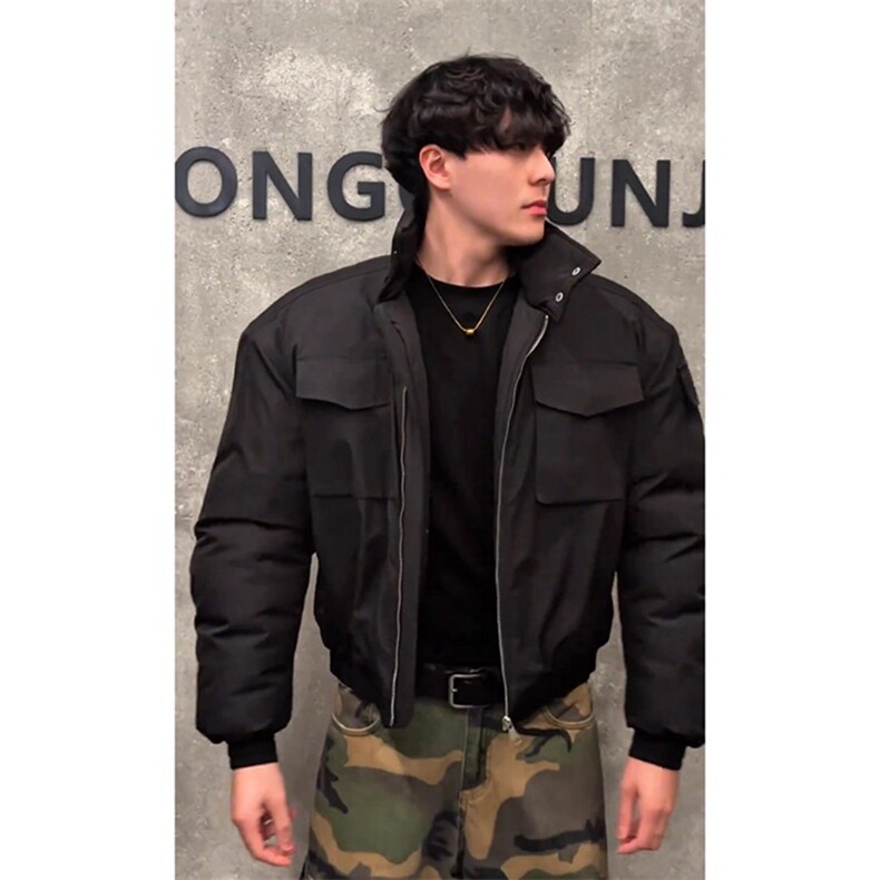 骑兵服棉衣外套加厚显壮肩宽硬汉工装夹克棉服MY5016特P88,男装夹克,星座908-1