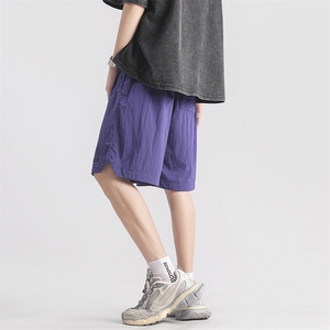 春夏新款开衩防水速干短裤大码无影墙 M~4XL XZ604-DK205-P35控48图片