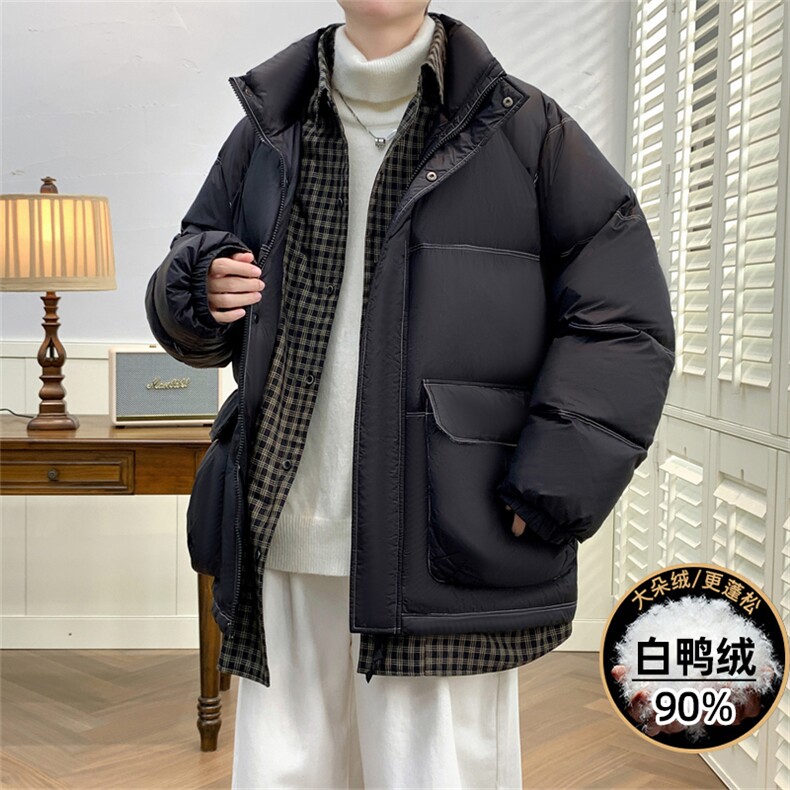 以M-8XL冬季大码90白鸭绒羽绒服Y2379-XZ109-P215-230控298,男装羽绒服,星座109