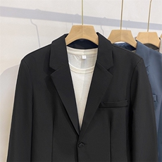 2025新款四季通用基础款西装套装休闲西服套装TZ89P105，男装西服，星座1108