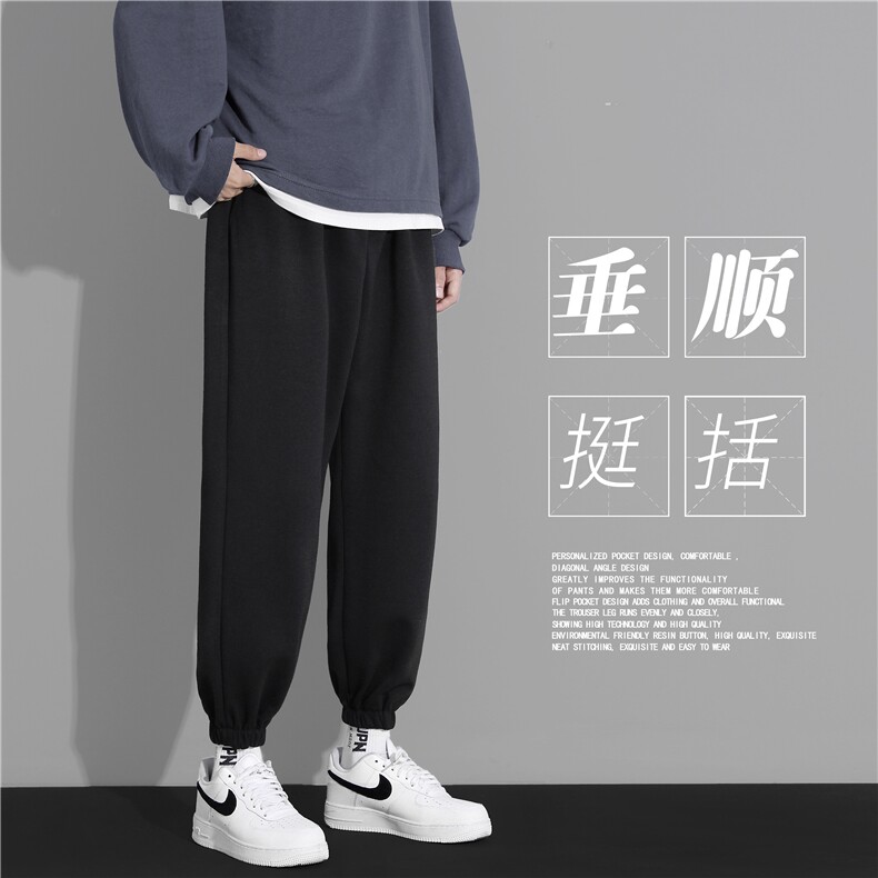 2023秋冬卫裤高弹健康布聚酯纤维WK602-1特批22，男装休闲裤，星座718-1