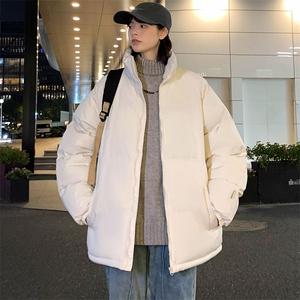2023冬上新学生加棉加厚棉服潮中性风立领棉衣外套男女 8801-P65图片