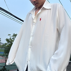 TS1慵懒风学院男士休闲长袖棉麻衬衫风透气凉爽高质量舒适潮，男装衬衫，星座115A-2