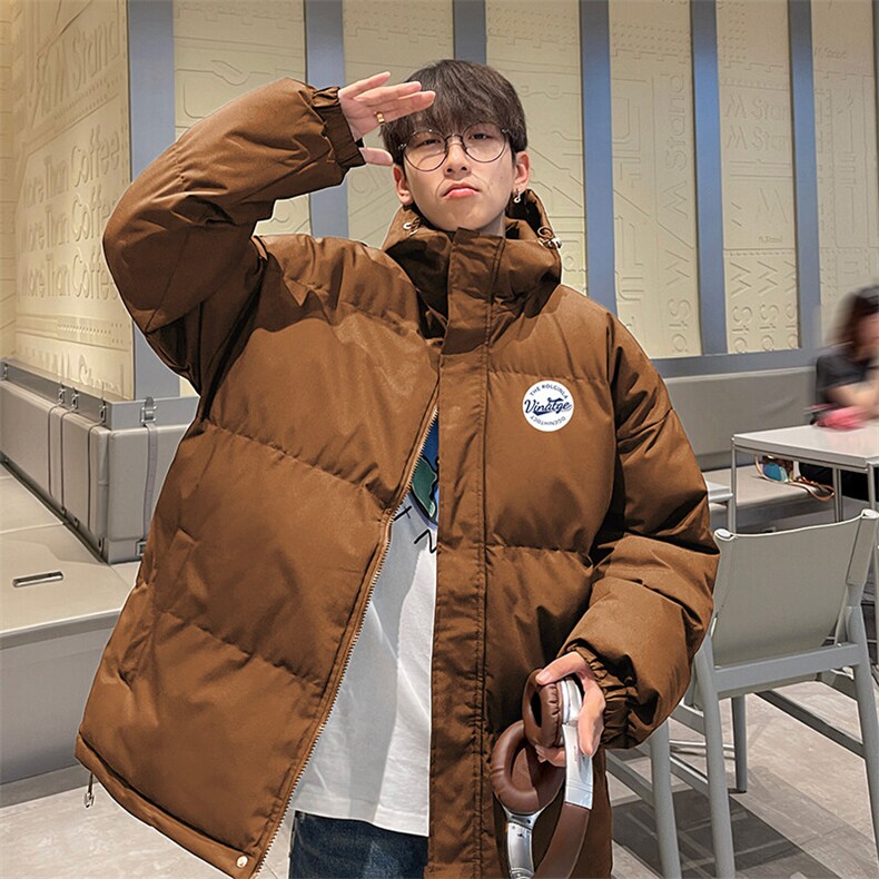 现货抖音得物可供视频三防加厚羽绒连帽棉衣外套面包棉服85527,男装棉衣,电商A486