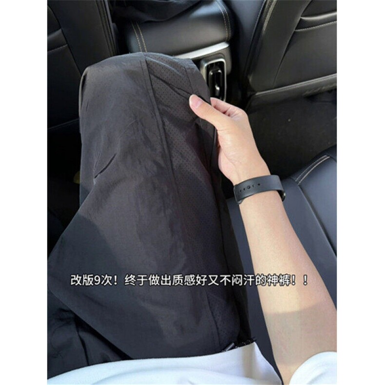 冰丝网眼裤子男夏季薄款青少年速干裤直筒垂感运动长裤K7703,女装休闲裤,星座1116A（原606A-3）