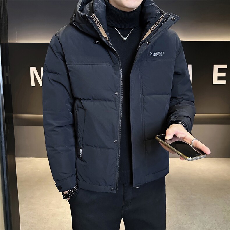 标50绒连帽男士羽绒服冬季2025新款潮牌外套A313-2605-P225,男装羽绒服,电商A313