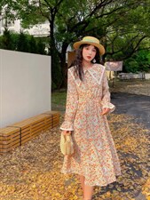 春款碎花，其它，安玖拉