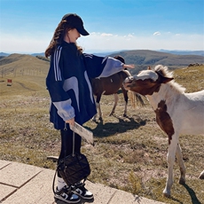 高级感棒球服女春秋2025新款chic慵懒风韩系学生休闲运动卫衣外套，女装短外套，帛香坊