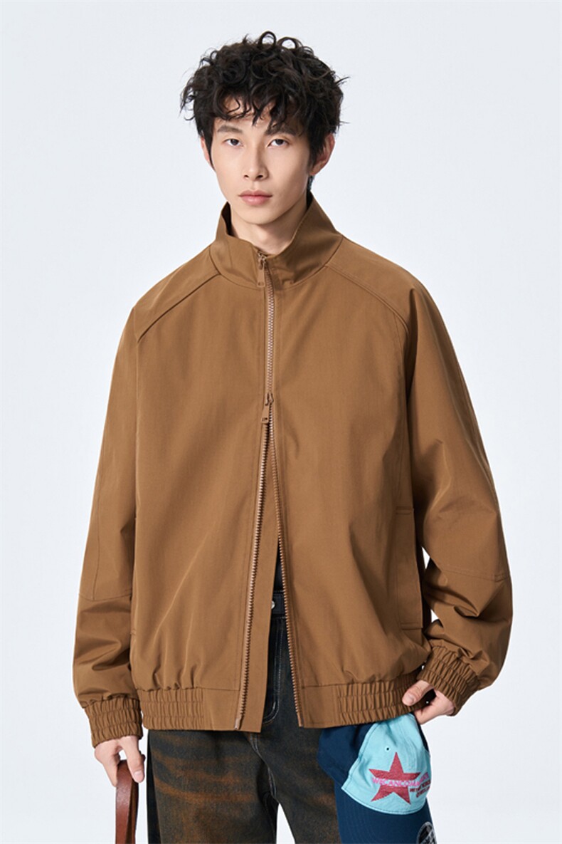 2026春季新款备货百万件日产1W件无影墙夹克M-5XHJ26007-特P35,男装夹克,电商A022