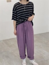 夏季新款，条纹T恤，女装T恤，虫七