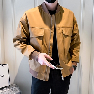 2025新款春季棒球服外套男潮牌帅气工装夹克上衣A313-JK9901-P98图片