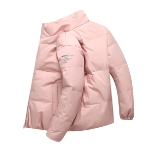 2020电商B247冬季新款韩版短款男女同款白鸭绒羽绒服潮1985图片