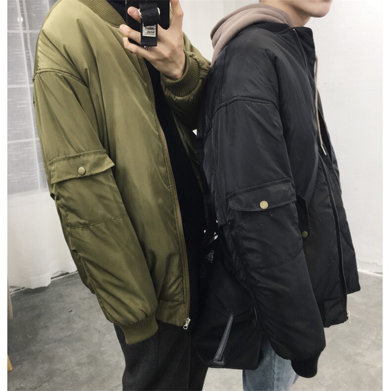 纯色面包服男棒球服加棉加厚棉衣棉袄外套XZ1213-DZ13-P68,男装棉衣,星座1213