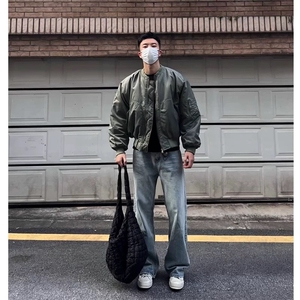 网图有货 美式工装飞行员夹克棉服男MA1解构夹棉外套 A102-P80图片