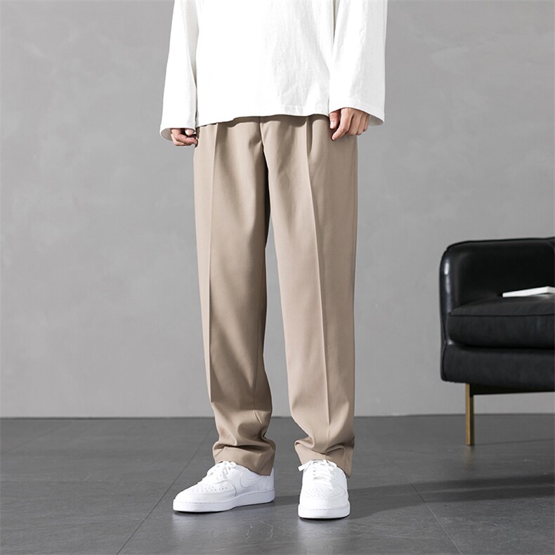 港风裤子男春秋西裤休闲裤男韩版九分裤直筒裤长裤7232P35,男装休闲裤,星座227-7