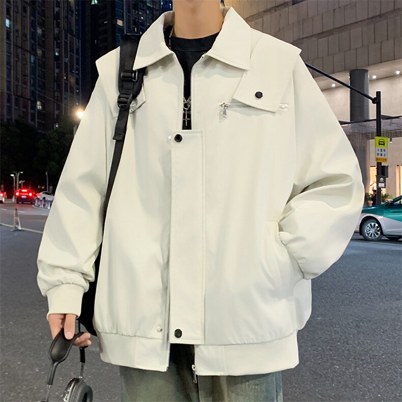 秋季男士立领美式休闲大码夹克外套J05-P55控108,男装夹克,星座209