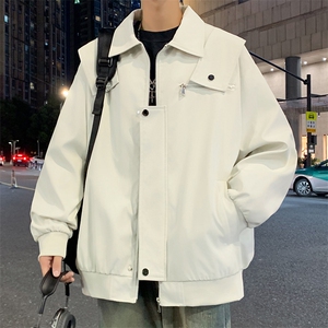 秋季男士立领美式休闲大码夹克外套J05-P55 控108图片