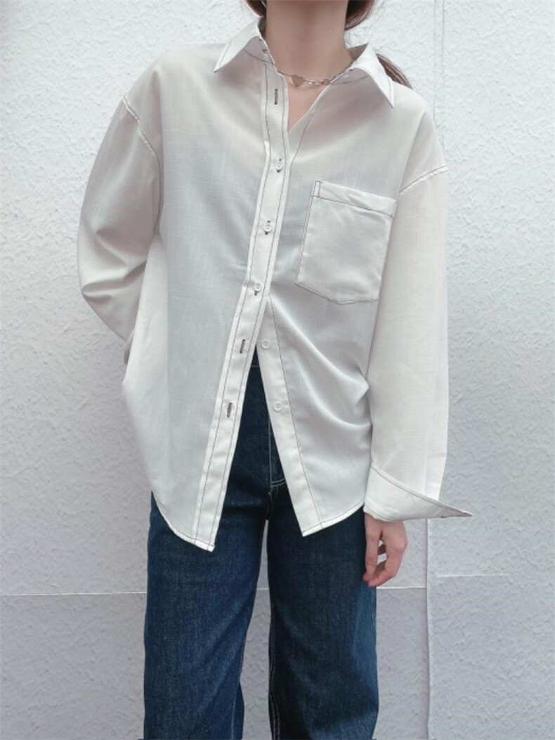 现货.秋季新款衬衫，女装衬衫，YEAXIU(6F)