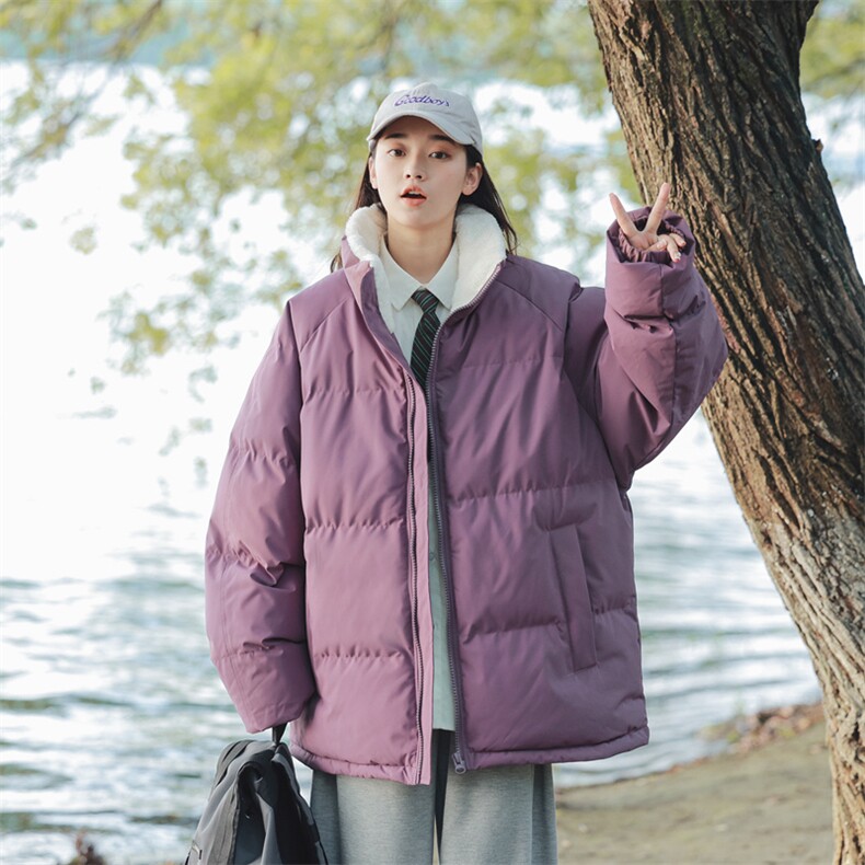 抖音直播连帽棉衣假两件加厚棉袄情侣款百搭面包服MY111-P65，男装棉衣，星座1402-1