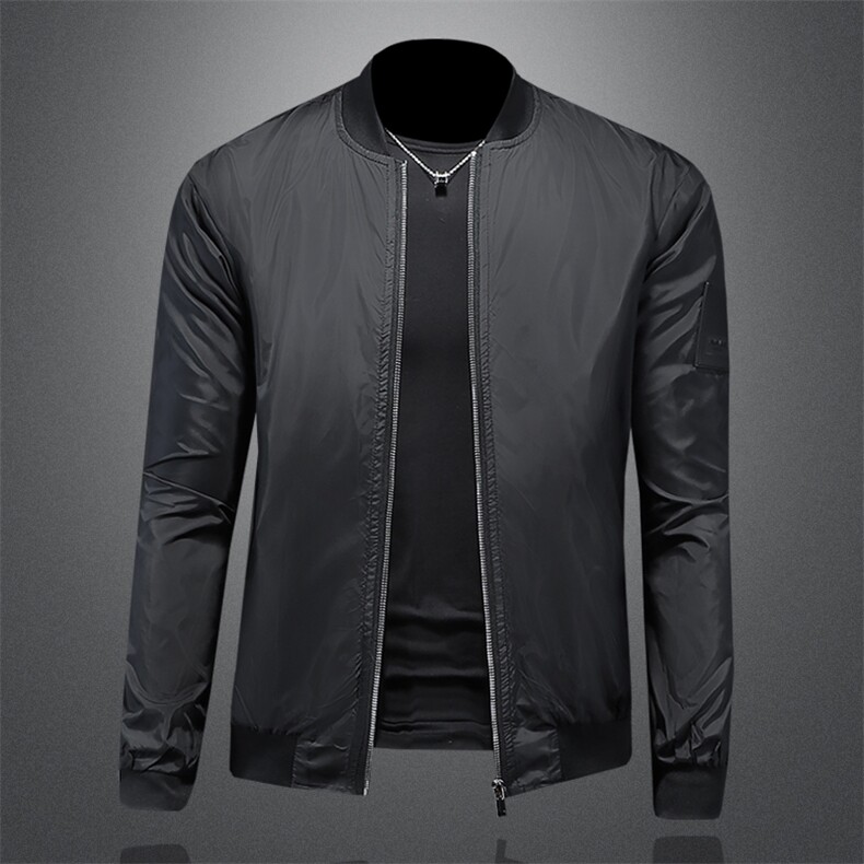 2024春装男士薄款夹克外套，男装夹克，钱塘6017