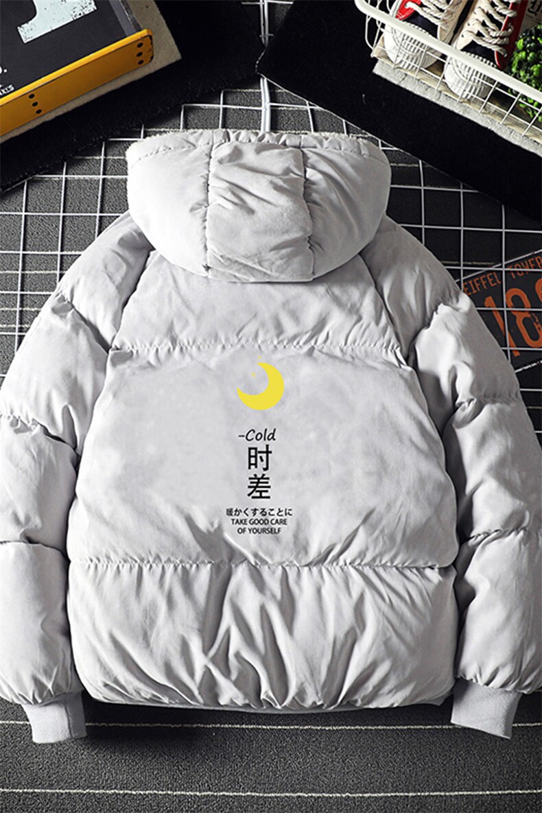 MY16047-P100加厚加绒连帽衣男大码服男面包服男,男装棉衣,电商A040A