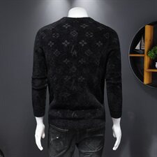 3712冬季新款潮男个性加厚保暖水貂绒毛衣主推款长期供货P135，男装针织衫/毛衣，钱塘2010-1
