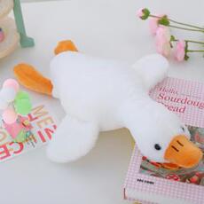 童话毛绒 大白鹅可爱毛绒长腿精品八寸毛绒玩具玩偶娃娃机公仔