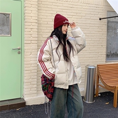 棉服男女款冬季新款保暖立领棉袄子外套情侣棉衣网络图，男装棉衣，星座410-6（原星座1304-1）