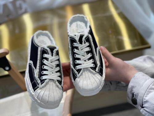 2021新款韩版时尚休闲百搭厚底帆布拖鞋，其它，她他麦