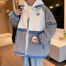 秋款棒球服夹克外套男潮牌潮流字母刺绣情侣学生22126-P65控108，男装夹克，星座717