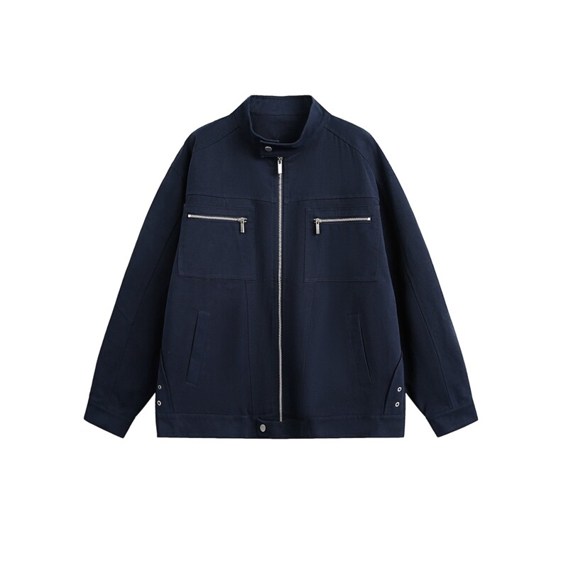 网图美式冬季立领棉服工装夹棉外套百搭夹克棉衣A025-QY16103-P95,男装夹克,电商A025