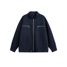 网图美式冬季立领棉服工装夹棉外套百搭夹克棉衣A025-QY16103-P95，男装夹克，电商A025