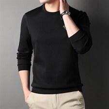 D66214钱塘2020-2中青年男士时尚休闲百搭帅气长袖T恤货稳P67，男装T恤，钱塘207-2