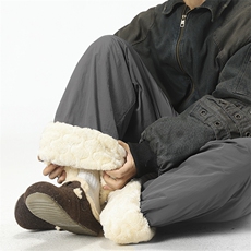 防水棉裤面锦纶绒/填充物聚酯纤维XZ604-K126-P65控88，男装棉裤，星座604