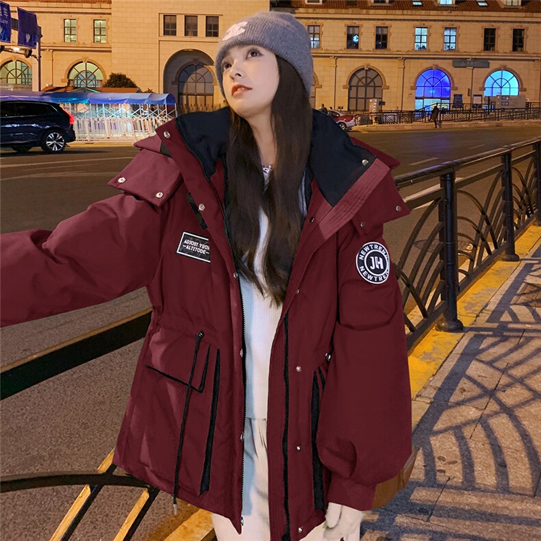 2C085-Q868P305K45890白鸭绒新款宽松羽绒服外套,女装羽绒服,2C085